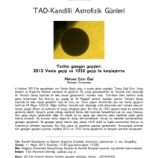 TAD-Kandilli Astrofizik Günleri – 5