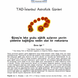 TAD-İstanbul Astrofizik Günleri – 2