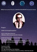 Prof.Dr.Abdullah Kızılırmak’ı Anma Toplantısı